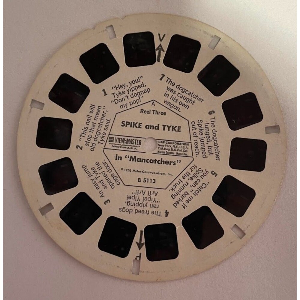 VTG Viewmaster 15 reels lot Disneyland, Disney, Monsters, Hanna Barbara w/ case - Picture 15 of 16